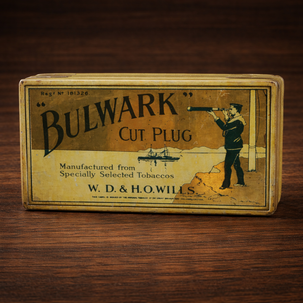 WD & HO Wills Bulwark Cut Plug wartime