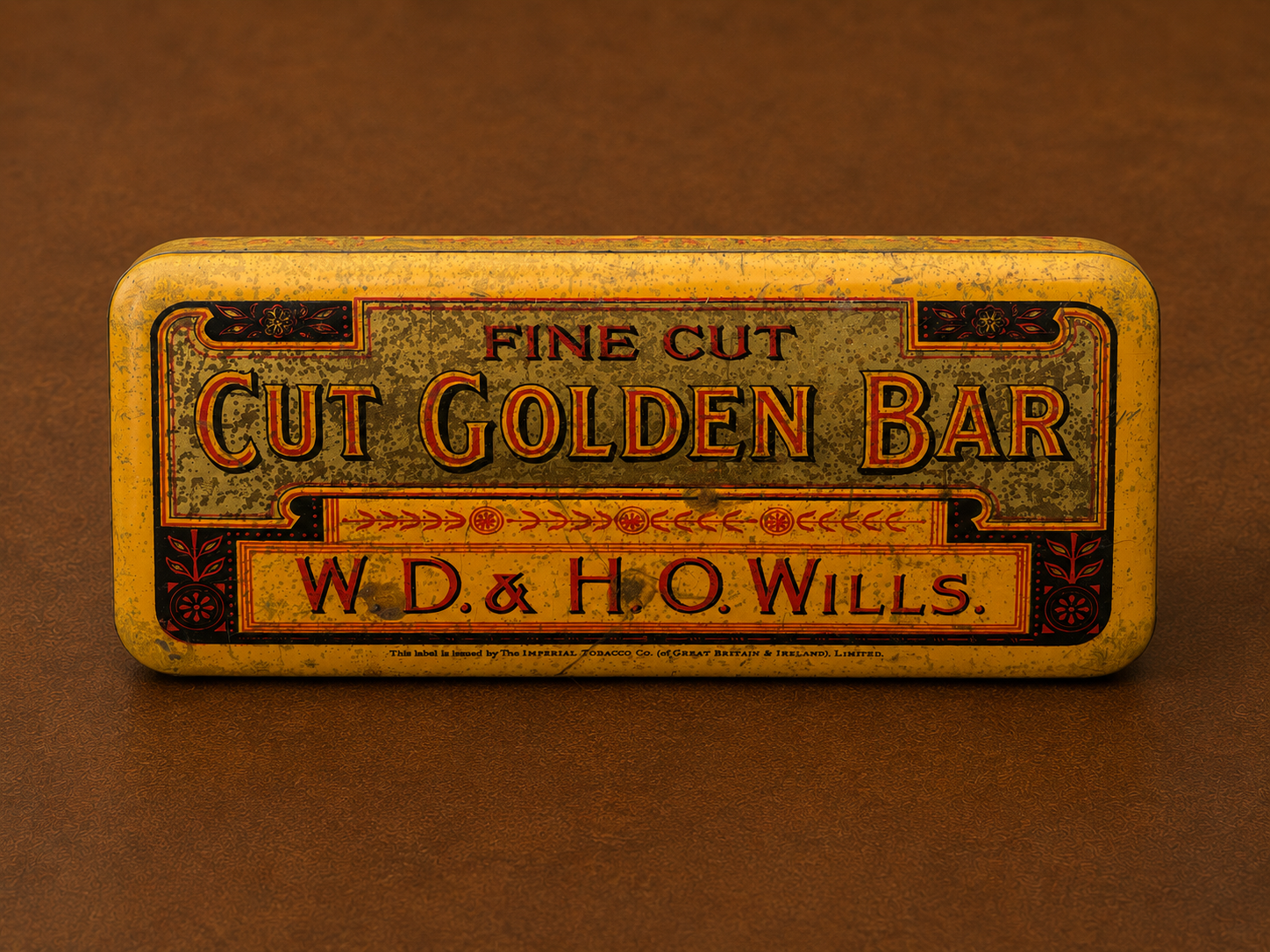 WD & HO Wills  Cut Golden Bar