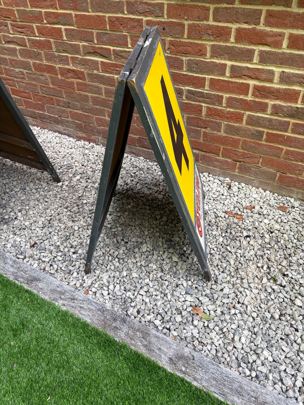 A complete set of Cycling Magazine sponsored Velodrome lap boards