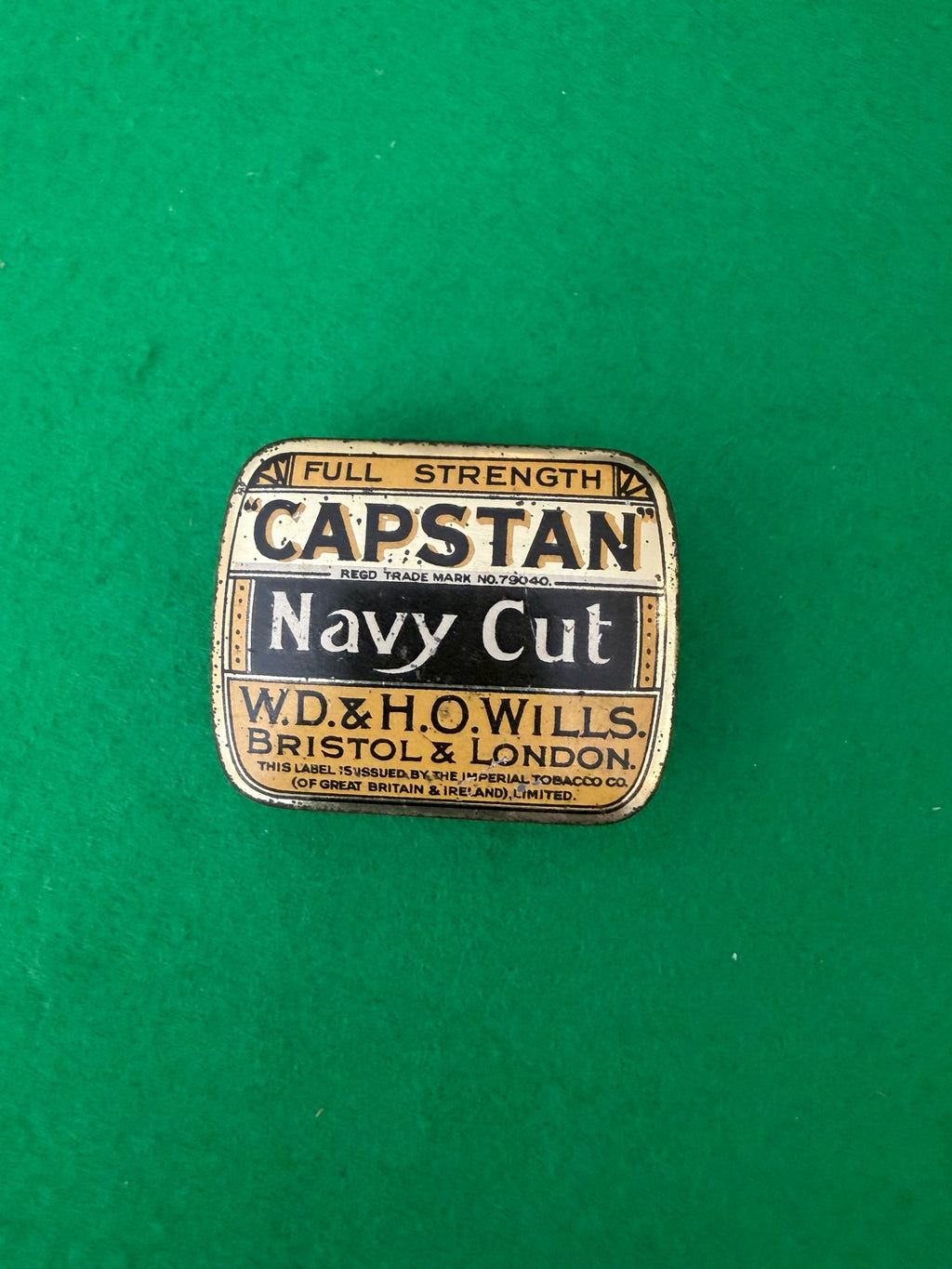 Selection of 1oz pocket tobacco tins (Price range: £20-£50)