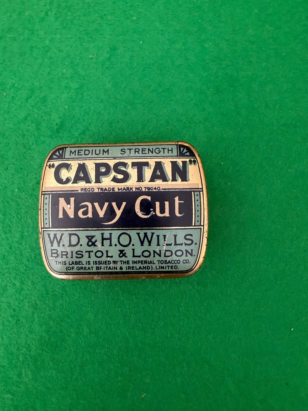 Selection of 1oz pocket tobacco tins (Price range: £20-£50)