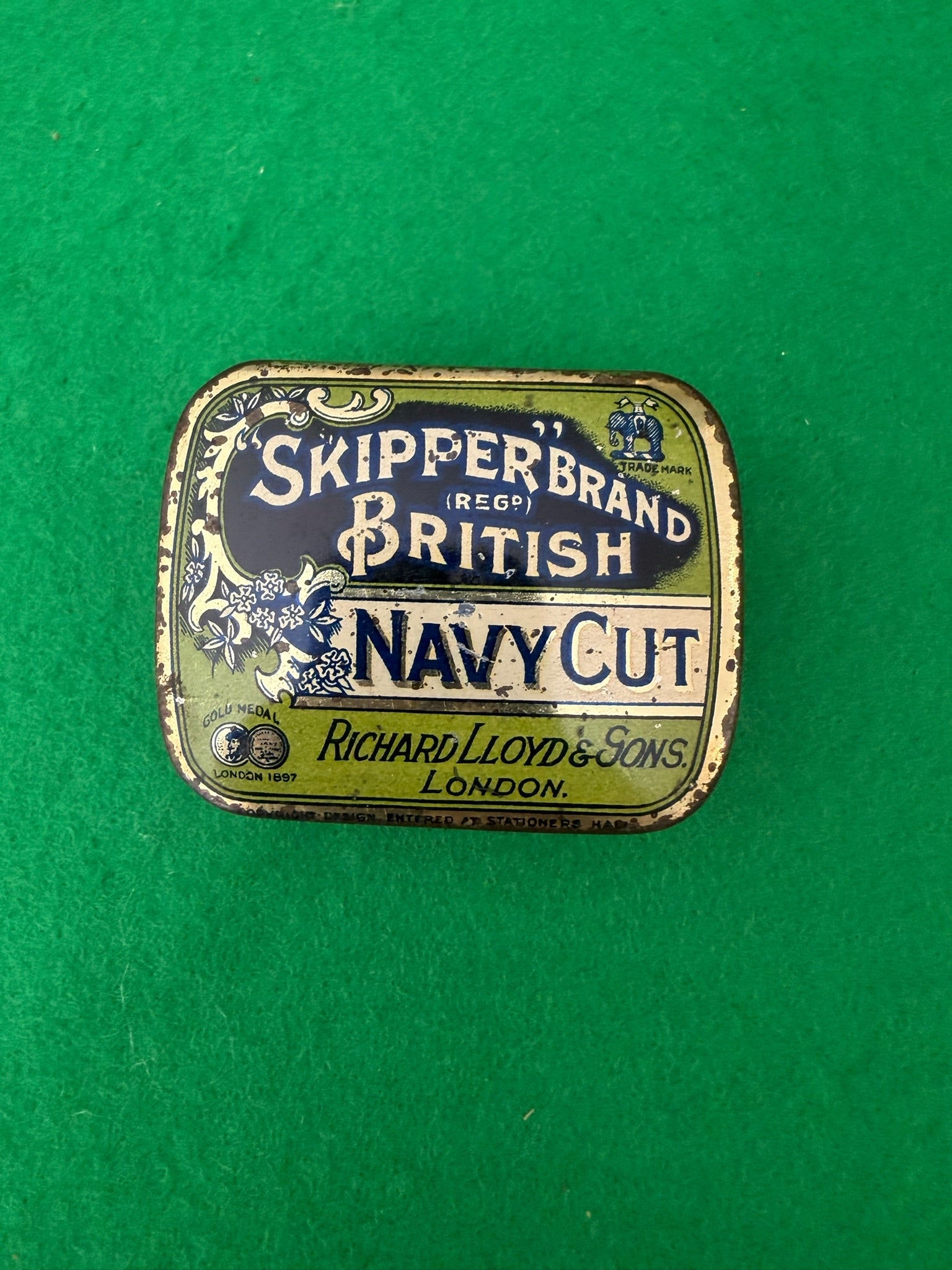 Selection of 1oz pocket tobacco tins (Price range: £20-£50)